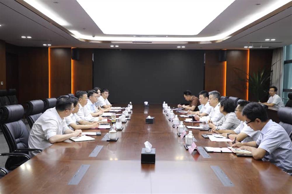 政企聚力赋能产业发展！ 起步区管委会到产发集团洽谈交流